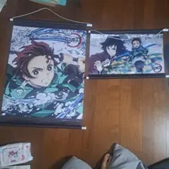 鬼滅の刃 タペストリー 2枚セット