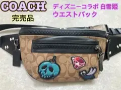 極美品 コーチ×ディズニー ウエストバッグ サーフミッキー シボ革 ネイビー 2025年最新】コーチ 日本完売品 DISNEYの人気アイテム - メルカリ