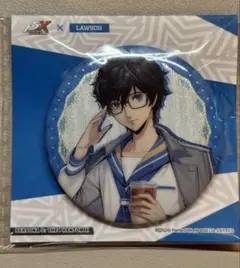 ペルソナ ローソン P5X P5R 缶バッジ ジョーカー 雨宮蓮 主人公