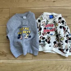 しまむら　ミッキー　トレーナー　95 100