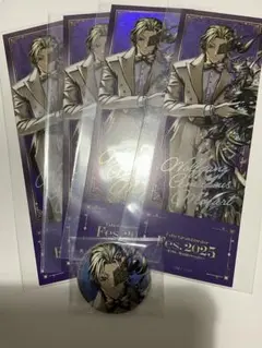 FGO Fes ランダムチケット風カード　霊基召喚缶バッジ　アマデウス