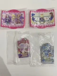 4枚セット アイカツ！グッズコレクション2 だれでもアイドル活動アクリルチャーム