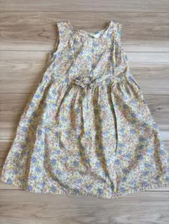 H&M 花柄 ノースリーブ ワンピース 110cm
