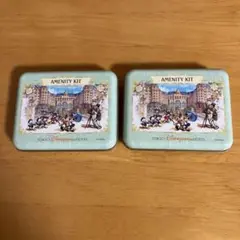 東京ディズニーランドホテル　アメニティ　缶ケース　２個　Disney 匿名配送