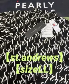 新品正規品【セントアンドリュース/LL】BK吸収発熱　長袖モックネックインナー