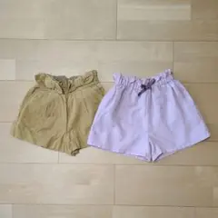 petit main　プティマイン　キュロットパンツ　90cm　2枚