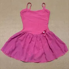 Dancemood ピンク スカート付きレオタード