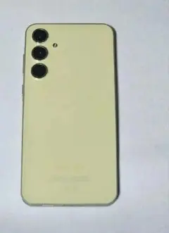 【前面.背面美品】グローバル版　Galaxy　A55　オーサムレモン128 GB