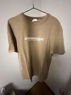 STRONGCURRENT ベージュ Tシャツ