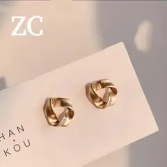 新品未使用 No. 007 ZC 韓国大人気ピアス イヤリング 両耳 S925