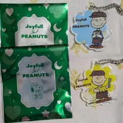 スヌーピー Joyful アクリルキーホルダー チャーリー・ブラウン　セット