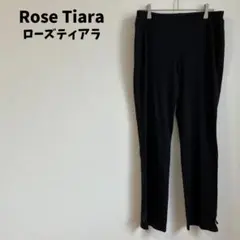 Rose Tiara ローズティアラ 裾リボン レギンスパンツ テーパード 44