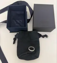 【正規品】amp monaco リング　パヴェリング　シルバー　フルエタニティ