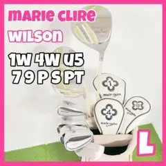 【レディース】 初心者向け marie claire Wilson ゴルフセット