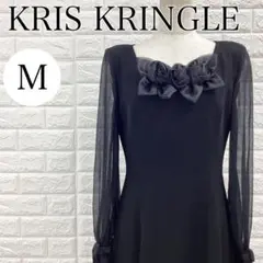 KRIS KRINGLE クリス・クリングル 膝丈ワンピース 長袖 A4318