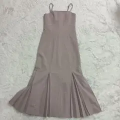 ☆美品☆RANDA ランダ キャミソールロングワンピース　ベージュ Mサイズ