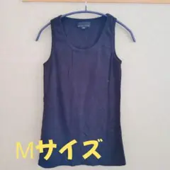 attention 黒 タンクトップ M