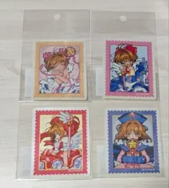 カードキャプターさくら 20周年記念フレーム切手セット 切手無し レターセット カードキャプターさくら 20周年記念フレーム切手セットの通販 by