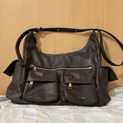 Samo Ondoh ショルダーバッグ ブラウン