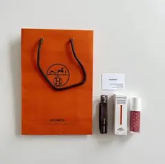 HERMES リップ オイル グロス 口紅 05 ローズ・コラ