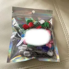 安全ピン 個 オムツピン 7色 DIY 安全ピン大