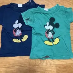 BREEZE ミッキーマウス Tシャツ 90サイズ 2枚セット