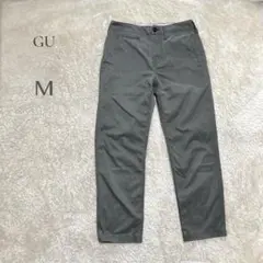 【ジーユー】GU グレー チノパン Mサイズ　メンズ　76