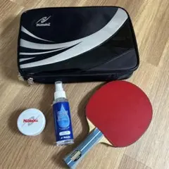 美品‼️Nittaku 卓球ラケットセット