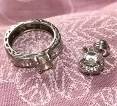 ファッションリングとペンダントトップ
