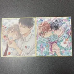 ② drap 25周年記念展 あさ 朝川さい ミニ色紙