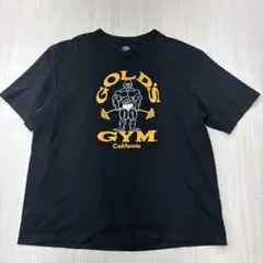 GOLD'S GYM ゴールドジム Tシャツ ブラック XL