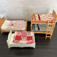 シルバニアファミリー　ベッドセット
