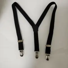 黒　子供用　サスペンダー