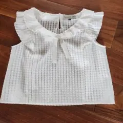 タラジャーモンホワイトノースリーブシャツ 38