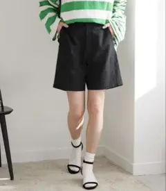 ジャーナルスタンダード　ブラックショートパンツ