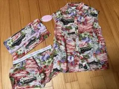 ピーターアレキサンダー　ハワイアンボタニカル柄ルームウェア