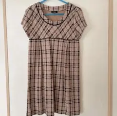 【未使用品】半袖 チュニック ミニワンピース