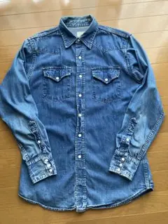 ヴィンテージDENIM WESTERN SHIRT 60S雰囲気抜群