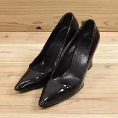 JILSANDER レディース パンプス レザー 35 1/2 黒 22.5cm