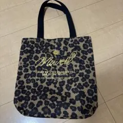 ヒョウ柄トートバッグ
