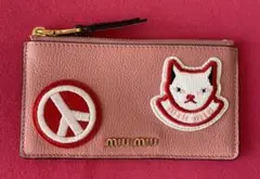 最終値下げ!! 新品Miu Miu ミュウミュウ コインケース財布カードケース