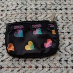 LeSportsac ハート柄ポーチ