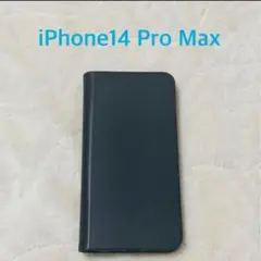 新品⭐️iPhone14ProMax スマホケース　手帳型　ブラック　カード入れ