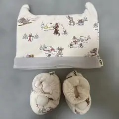 ジェラートピケ　ベビー　帽子　ソックス