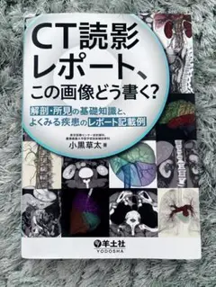【匿名配送】【裁断済】CT読影レポート、この画像どう書く?