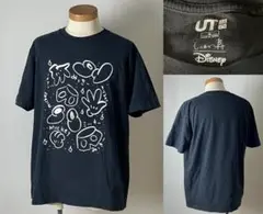 ★ユニクロ ディズニー しりあがり寿・ミッキーマンガアート コラボ Tシャツ L