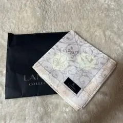 新品　ランバン　ハンカチ　LANVIN