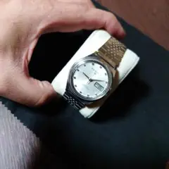 1965年7月製造品セイコースポーツマチック5 21石自動巻き 裏蓋イルカマーク