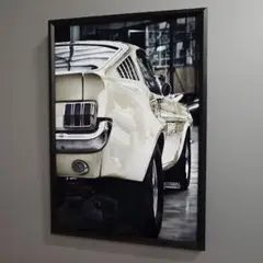 No.P085◆A4 ポスター 写真 アート インテリア 外車 アメ車 壁 額