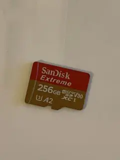 SanDisk Extreme 256GB microSDカード